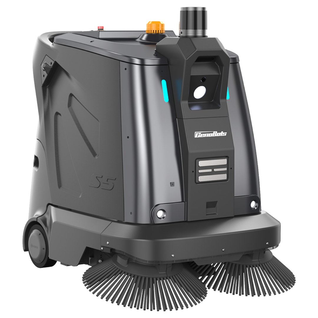 Barredora Industrial Autónoma CenoBots S5 - detalle de máquina